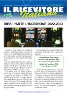 Il Ricevitore Italiano on line dell'8 aprile 2022